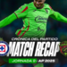 Bravos cae 3-2 ante Cruz Azul en vibrante duelo del Apertura 2025