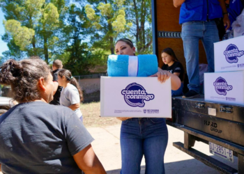 Brinda Gobierno del Estado apoyo a familias afectadas por lluvias en Casas Grandes