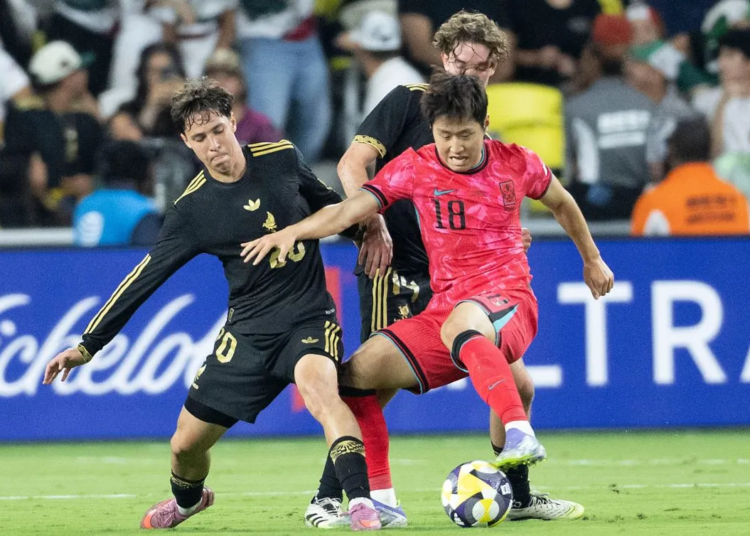 México rescata empate ante Corea del Sur en duelo internacional
