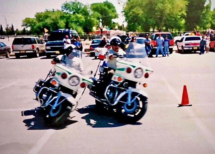 SSPE rinde homenaje al comandante Felipe Olivas Vega por 32 años de servicio en la Policía Vial