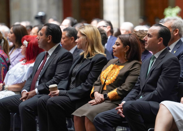 Maru Campos asiste al primer informe de Gobierno de Claudia Sheinbaum