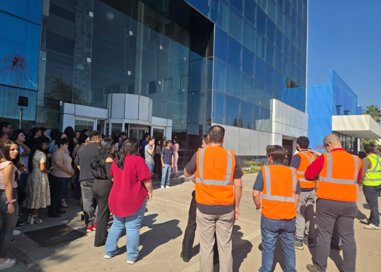 Más de 4 mil colaboradores estatales participan en simulacro simultáneo en Chihuahua