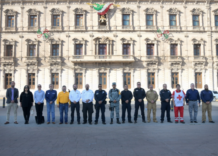 Conmemoran el Día Nacional de Protección Civil en Chihuahua