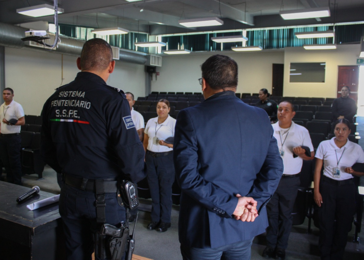 SSPE incorpora a 12 nuevos custodios al Sistema Penitenciario del Estado