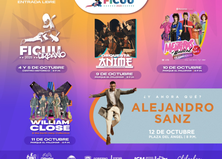 Invita Municipio a disfrutar los conciertos del FICUU 2025; entrada gratuita para toda la familia
