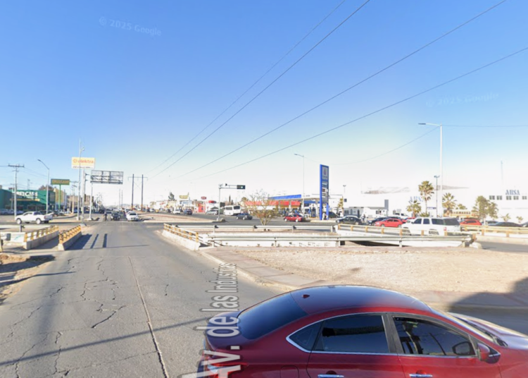 Reducción de carriles en Vialidad Los Nogales por construcción de puente superior