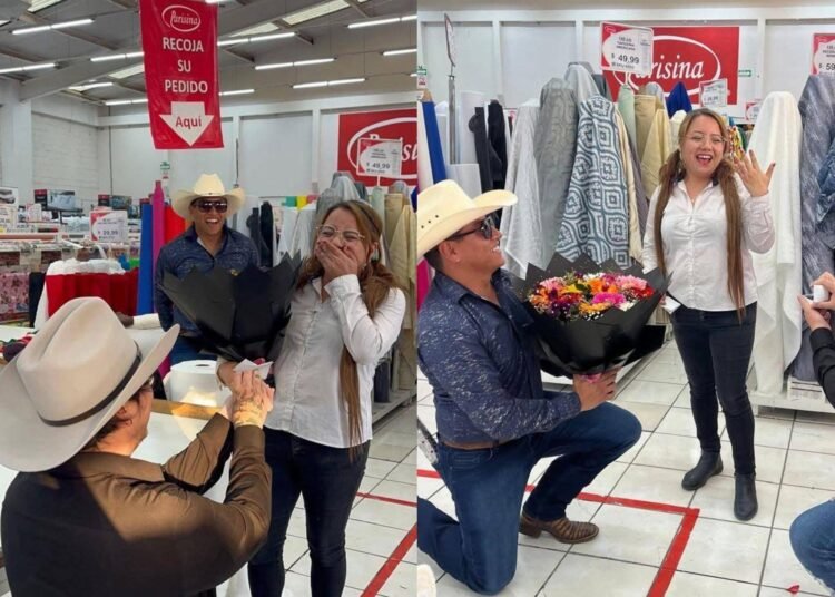 💍 Propuesta de matrimonio sorprende a empleada de Parisina