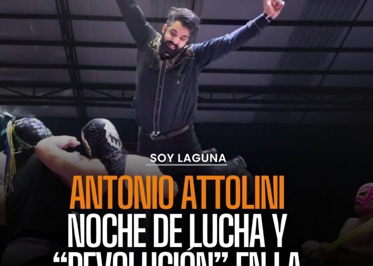 Noche de lucha y revolución en la Arena Coliseo con el diputado Attolini Murra