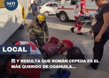 Accidente vial en Ex Hacienda La Perla deja un motociclista lesionado