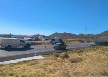 Investigan accidente en Jiménez que dejó seis personas fallecidas; coordinan esfuerzos la Fiscalía Sur y el INM