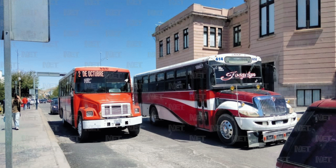 Modifican rutas de transporte por desfile del 20 de noviembre en Chihuahua