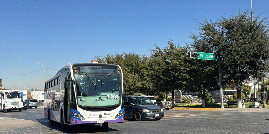 Desvío temporal del Bowí por desfile de la Revolución Mexicana