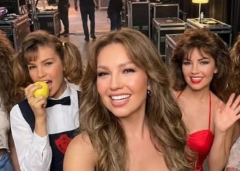 🎭 Thalía se reencuentra con sus icónicos personajes de los 90 gracias a la IA