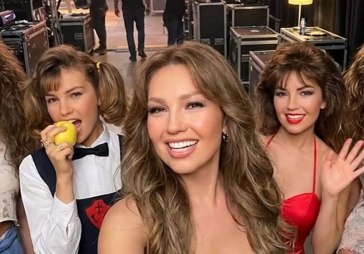 🎭 Thalía se reencuentra con sus icónicos personajes de los 90 gracias a la IA