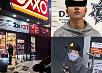 EX EMPLEADO ASALTA OXXO EN MEXICALI Y ES DETENIDO MINUTOS DESPUÉS