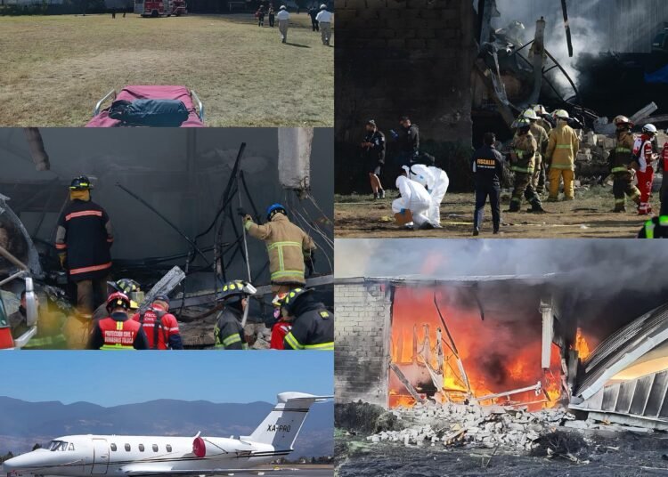 🚨 TRAGEDIA AÉREA EN TOLUCA ✈️🕯️