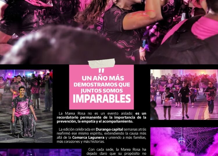 🌸 Marea Rosa Glow 5K 2025: La Laguna volvió a teñirse de esperanza, fuerza y unidad 🌸