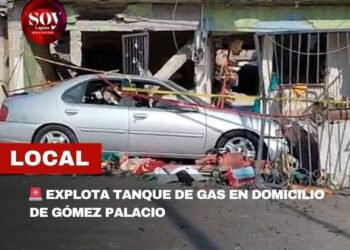 🚨 Explota tanque de gas en domicilio de la colonia Mayagoitia; deja un lesionado y cuantiosos daños