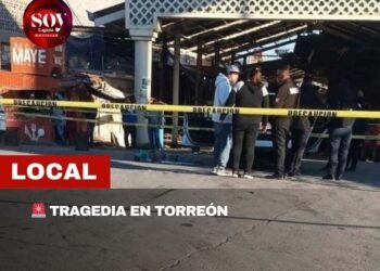 Adulto mayor pierde la vida tras ser atropellado por camión de ruta en Torreón