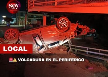 🚨⚠️ VOLCADURA EN EL PERIFÉRICO