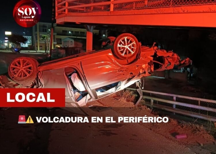 🚨⚠️ VOLCADURA EN EL PERIFÉRICO