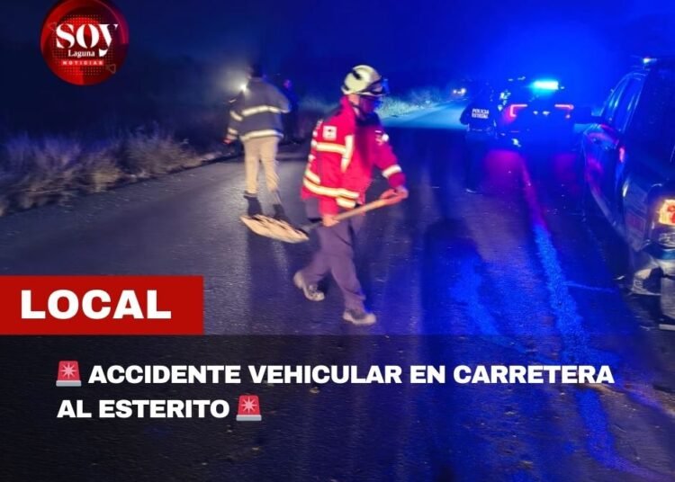 🚨 ACCIDENTE VEHICULAR EN CARRETERA AL ESTERITO 🚨