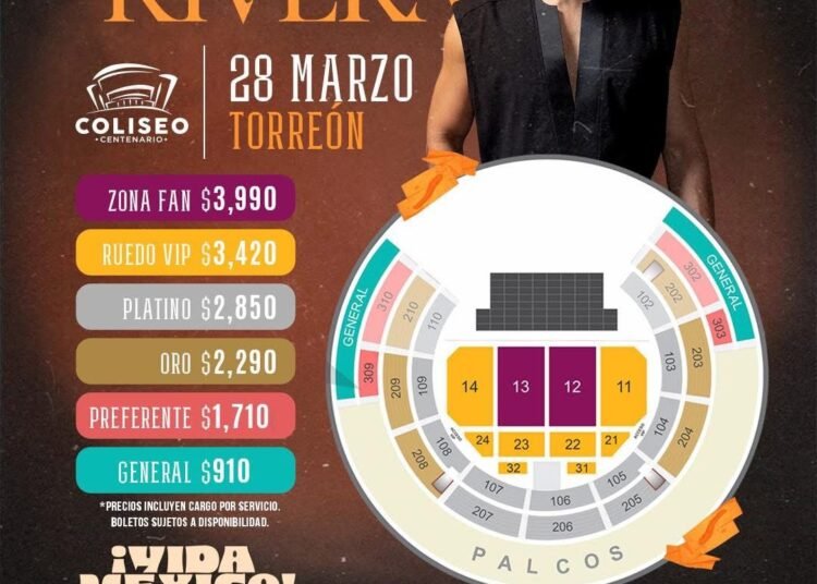 Anuncian precios y localidades para el concierto de Carlos Rivera en el Coliseo Centenario