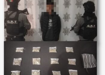 GRT asegura a tres hombres por posesión de narcóticos en distintos puntos de Torreón