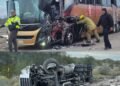 Accidente entre autobús y tráiler en Sonora cobra la vida de 4 personas.