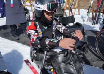 Complicado arranque para Arly Velásquez en los Paralímpicos de Milán-Cortina 2026.