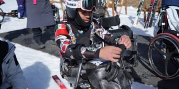 Complicado arranque para Arly Velásquez en los Paralímpicos de Milán-Cortina 2026.