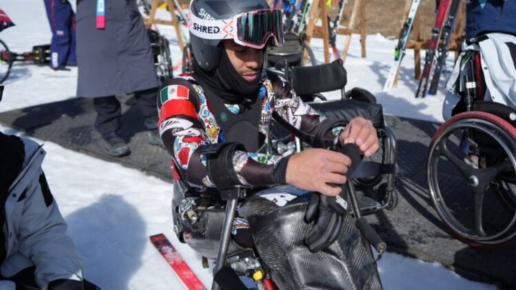 Complicado arranque para Arly Velásquez en los Paralímpicos de Milán-Cortina 2026.